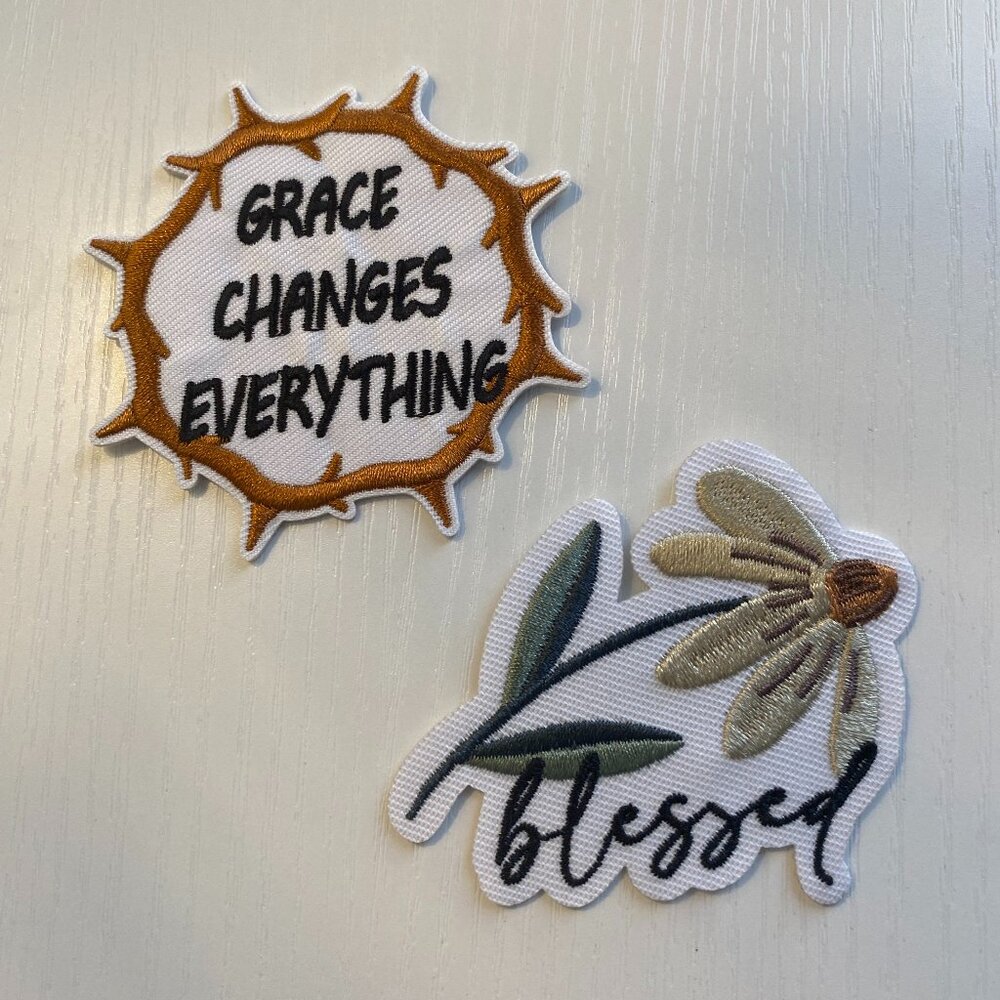 Iron on patches